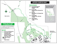 Map of UCSC upper campus fire roads